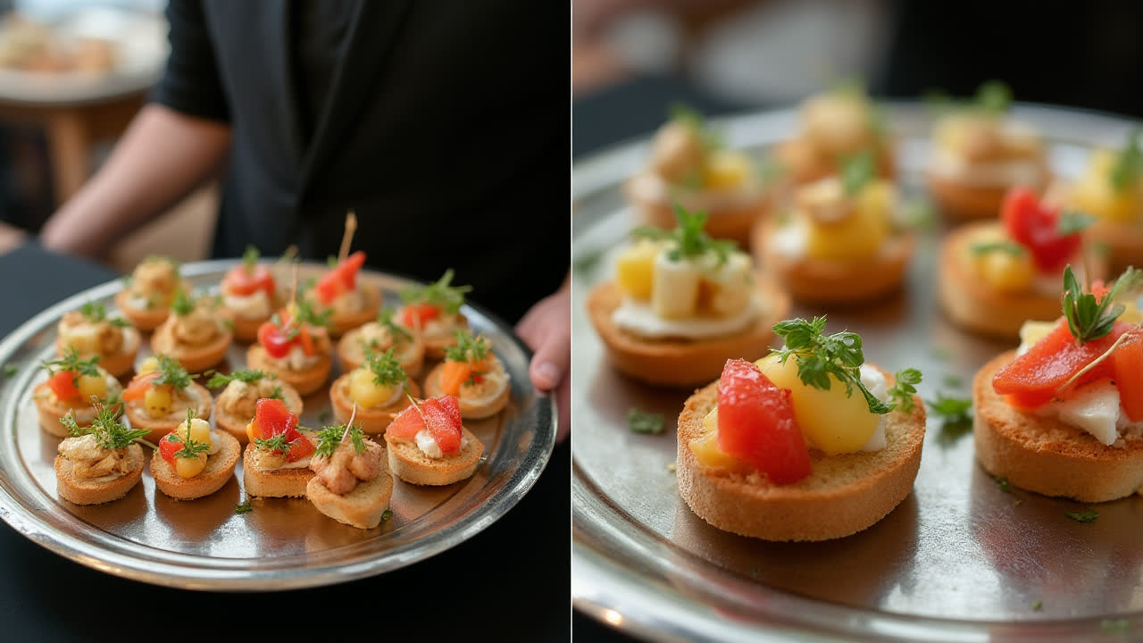 Hors d'oeuvres vs Canapes: Understanding the Key Differences