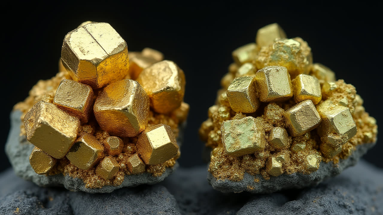 Pyrite vs Chalcopyrite: How to Tell These Minerals Apart